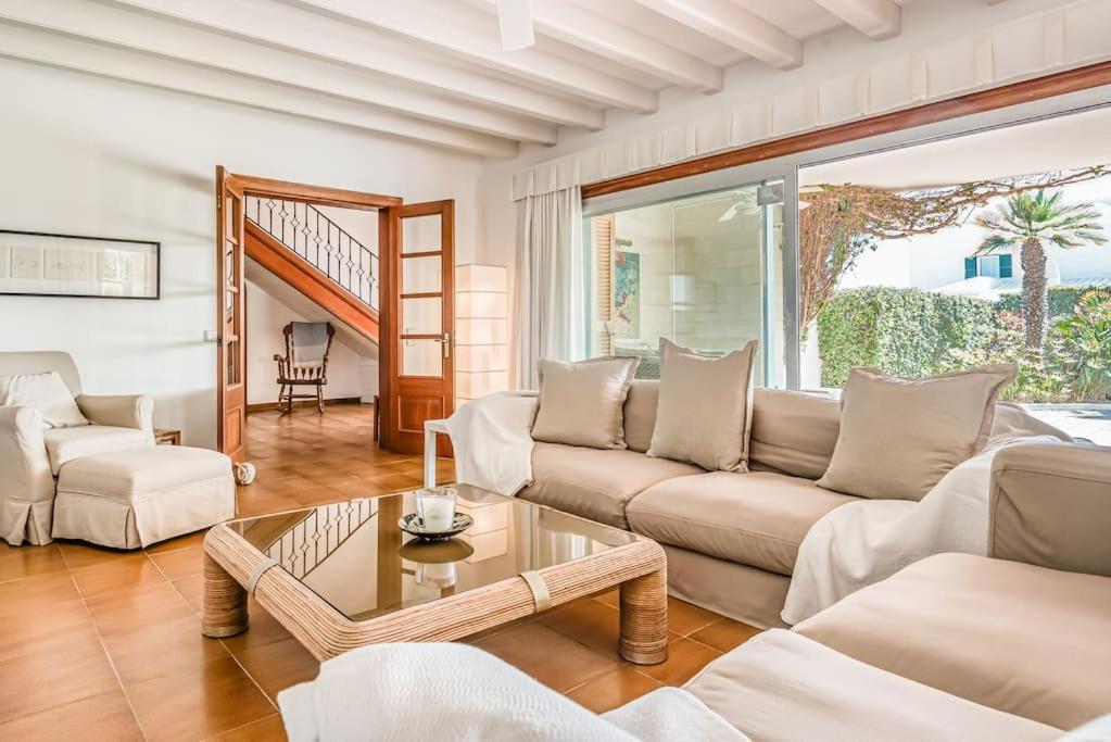 La Calma Espectacular Villa Con Jardin Y Piscina En Menorca سالغار المظهر الخارجي الصورة
