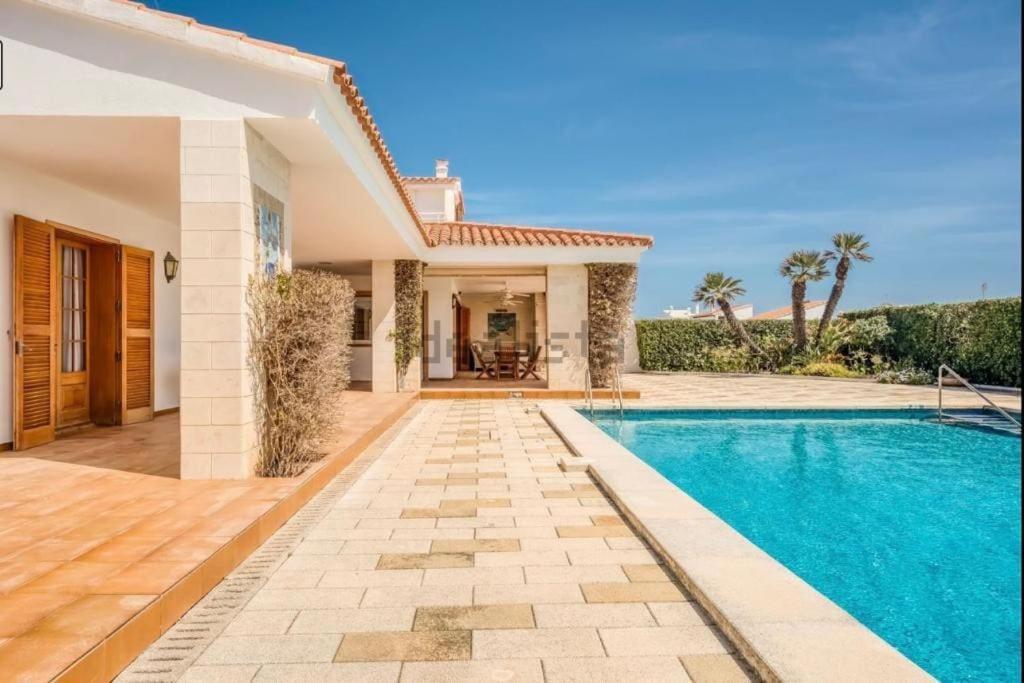 La Calma Espectacular Villa Con Jardin Y Piscina En Menorca سالغار المظهر الخارجي الصورة