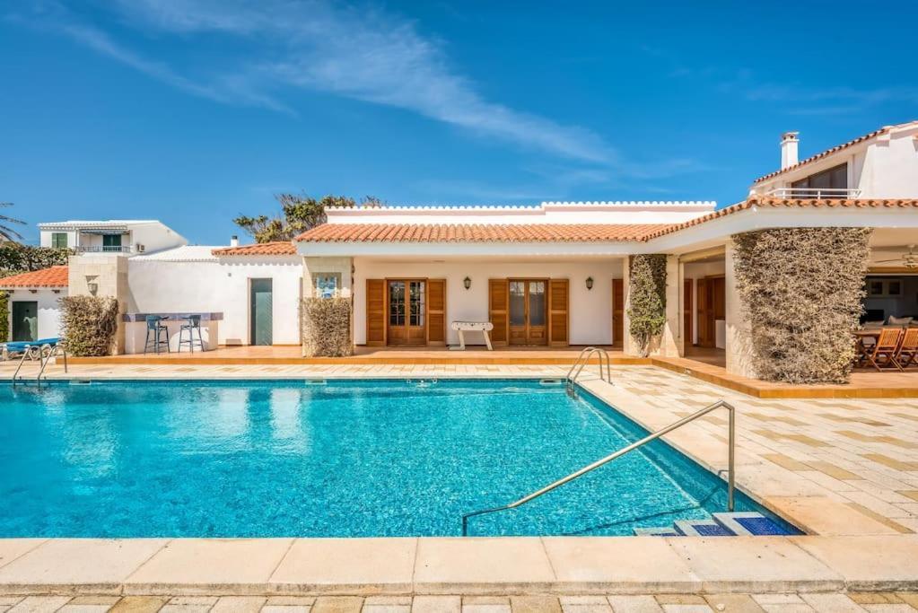 La Calma Espectacular Villa Con Jardin Y Piscina En Menorca سالغار المظهر الخارجي الصورة