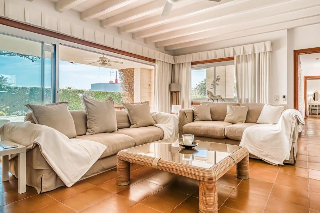 La Calma Espectacular Villa Con Jardin Y Piscina En Menorca سالغار المظهر الخارجي الصورة