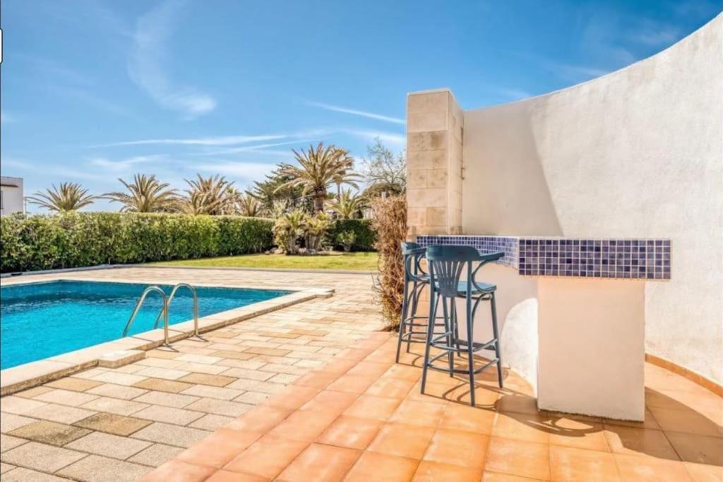 La Calma Espectacular Villa Con Jardin Y Piscina En Menorca سالغار المظهر الخارجي الصورة