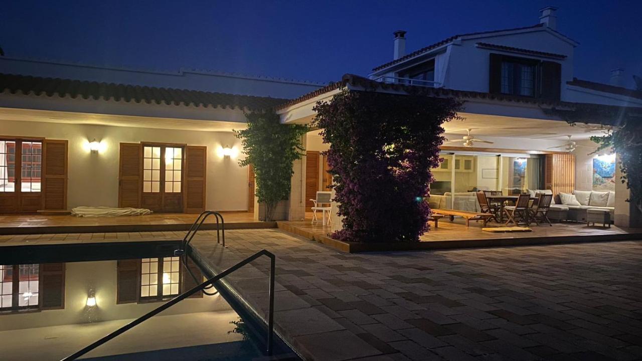 La Calma Espectacular Villa Con Jardin Y Piscina En Menorca سالغار المظهر الخارجي الصورة